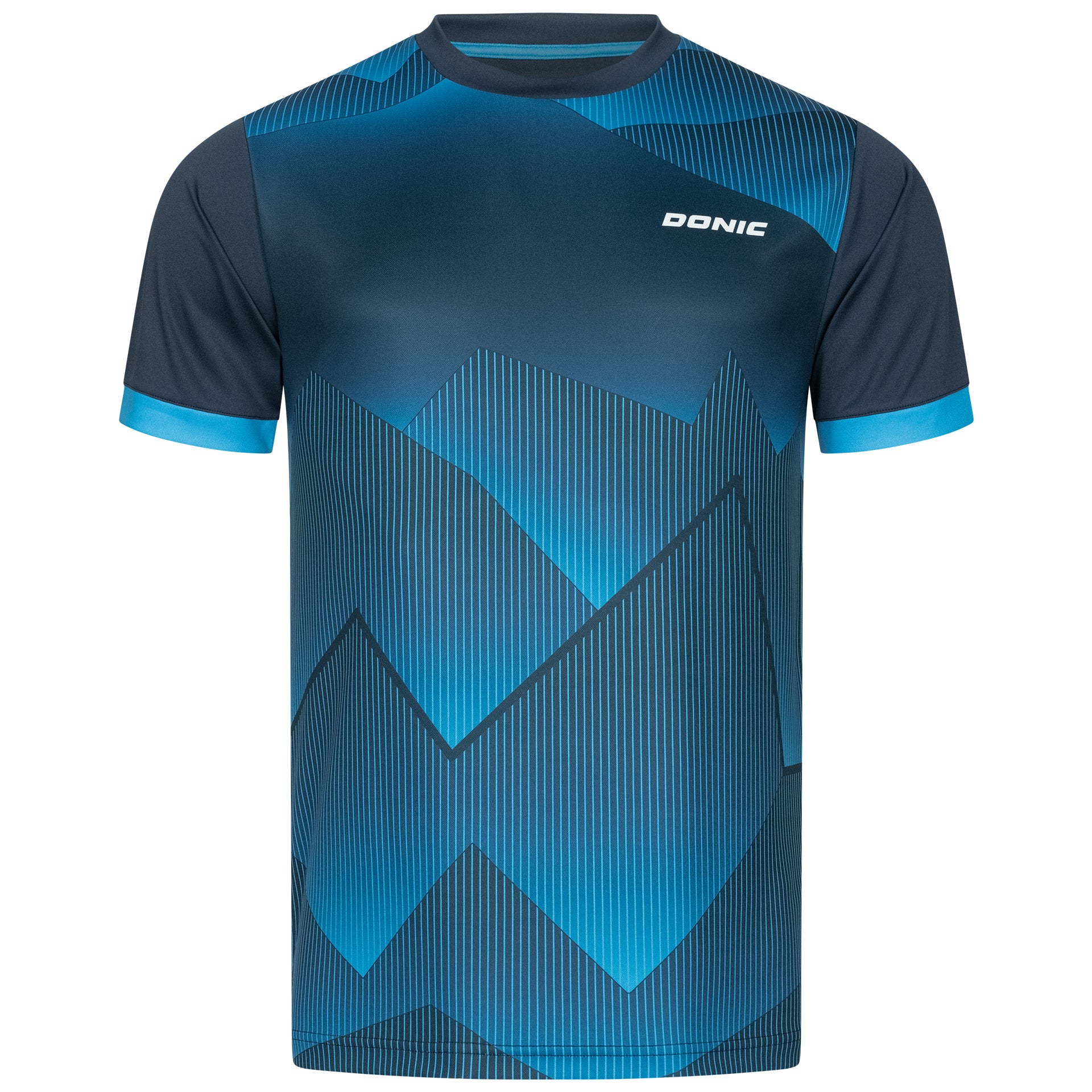 Donic T-Shirt Nova navy/cyanblue