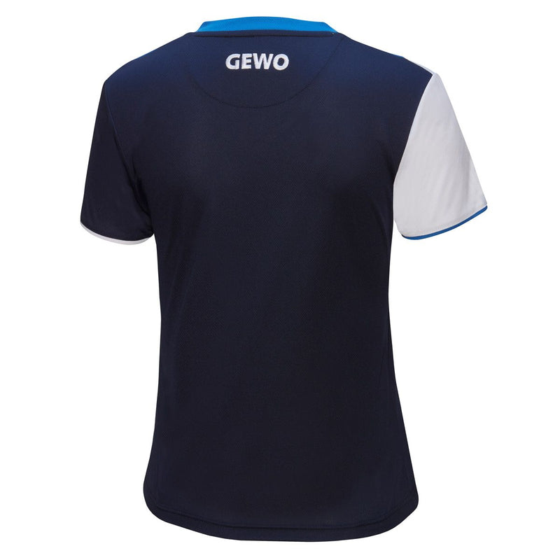 Gewo shirt Toledo Lady marine/royalblauw