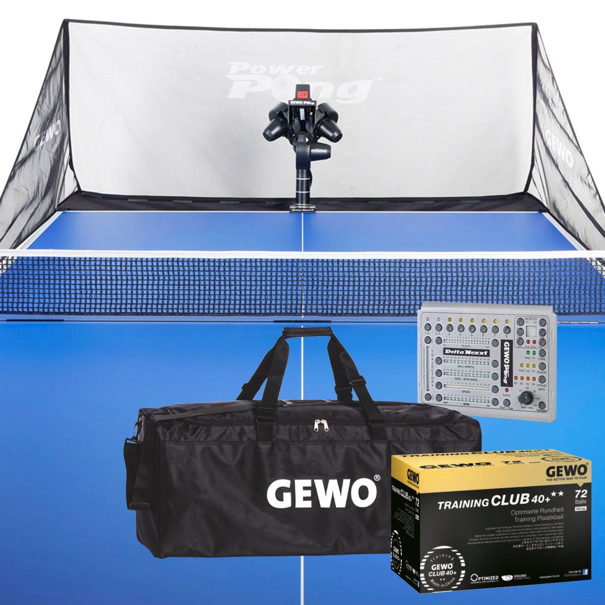 Gewo Set Robot Delta Nexxt + 1x Robot Bag + 1x Ball Training 72er