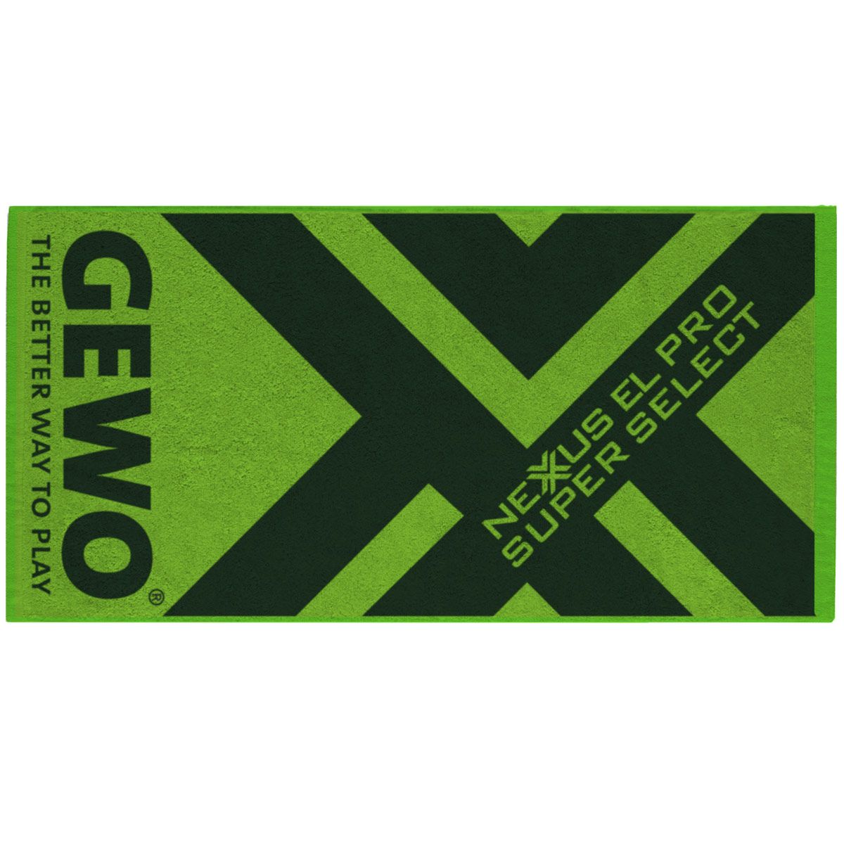 Gewo Towel Super Select black/green