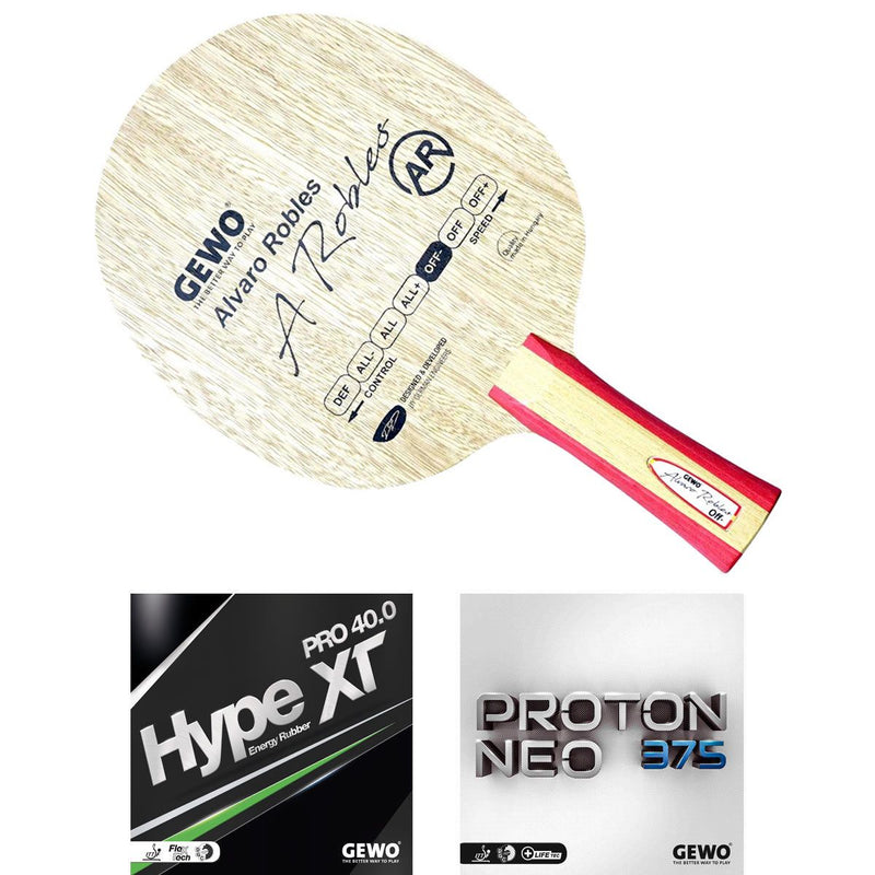 Gewo Bat Alvaro Robles Off- met Hype XT Pro 40 + Proton Neo 375