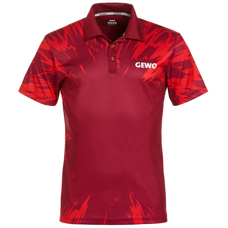 Gewo shirt Mattia bordeaux/rouge