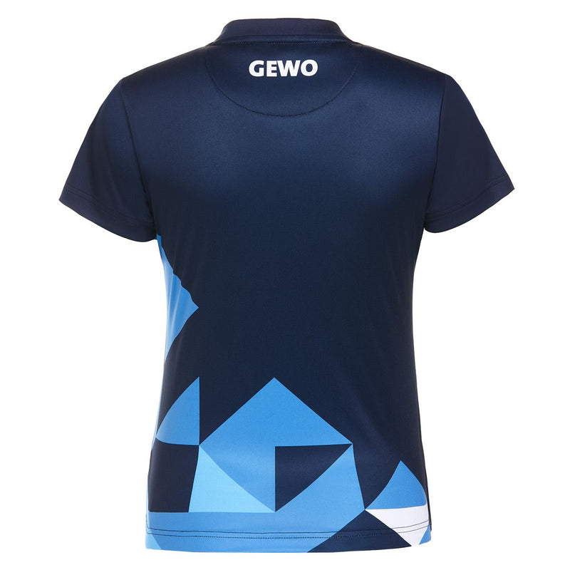 Gewo shirt Matera Lady marine/royalblauw