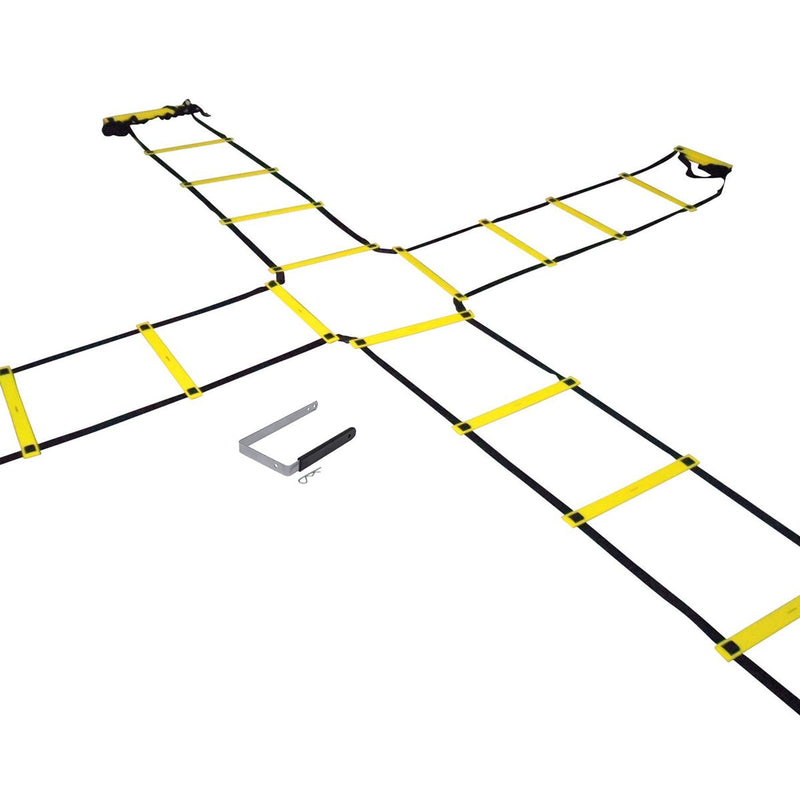 Gewo Coördinatieladder "Agility" single-ladder 4m zwart/geel