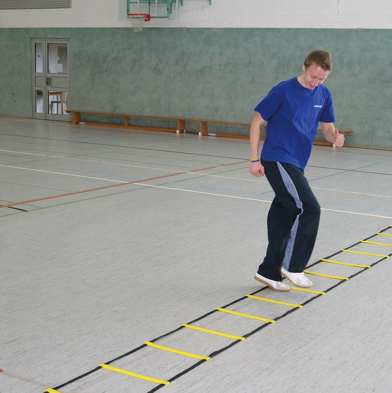 Gewo Coördinatieladder "Agility" single-ladder 4m zwart/geel