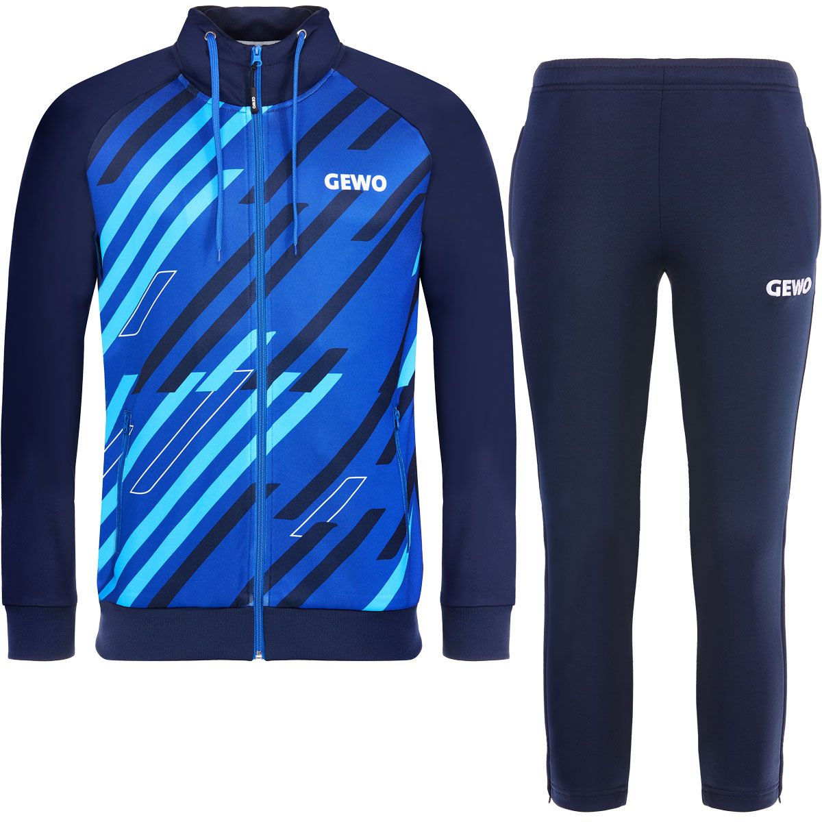 Gewo Tracksuit Ponza II navy/royal