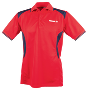 Tibhar shirt Cosmos polyester red/navy