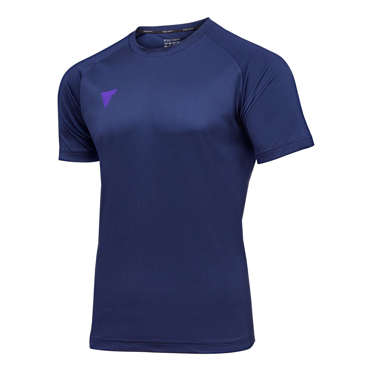 Victas T-Shirt V-Tshirt Training navy