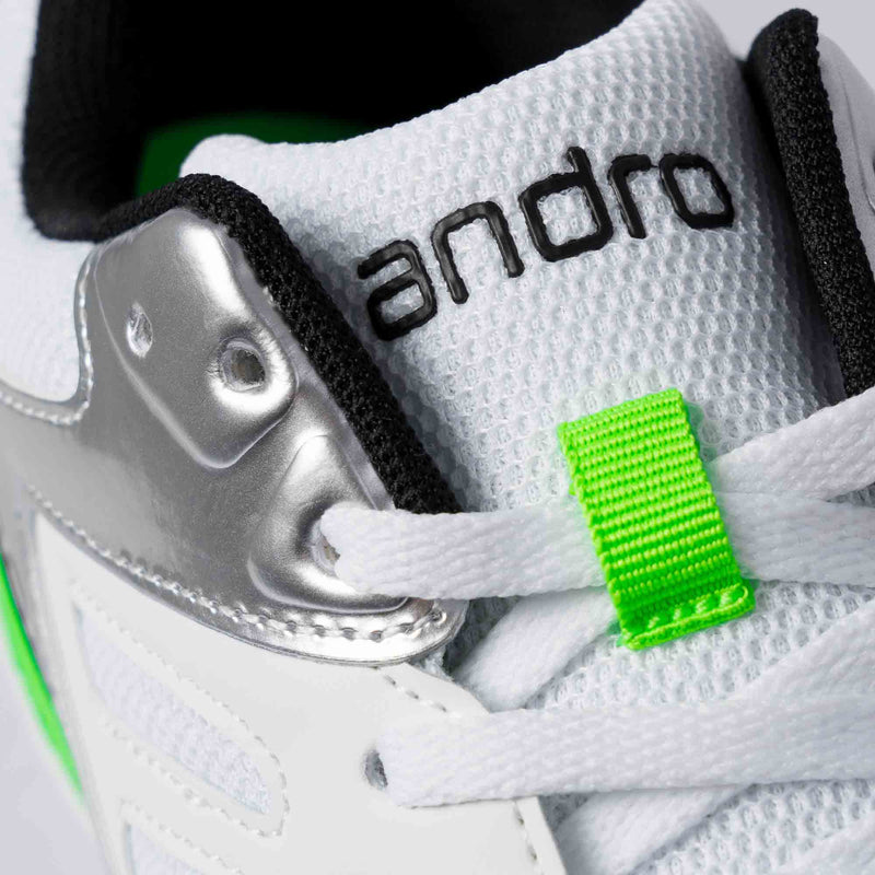 Andro shoes Cross Step 2  white/black/green