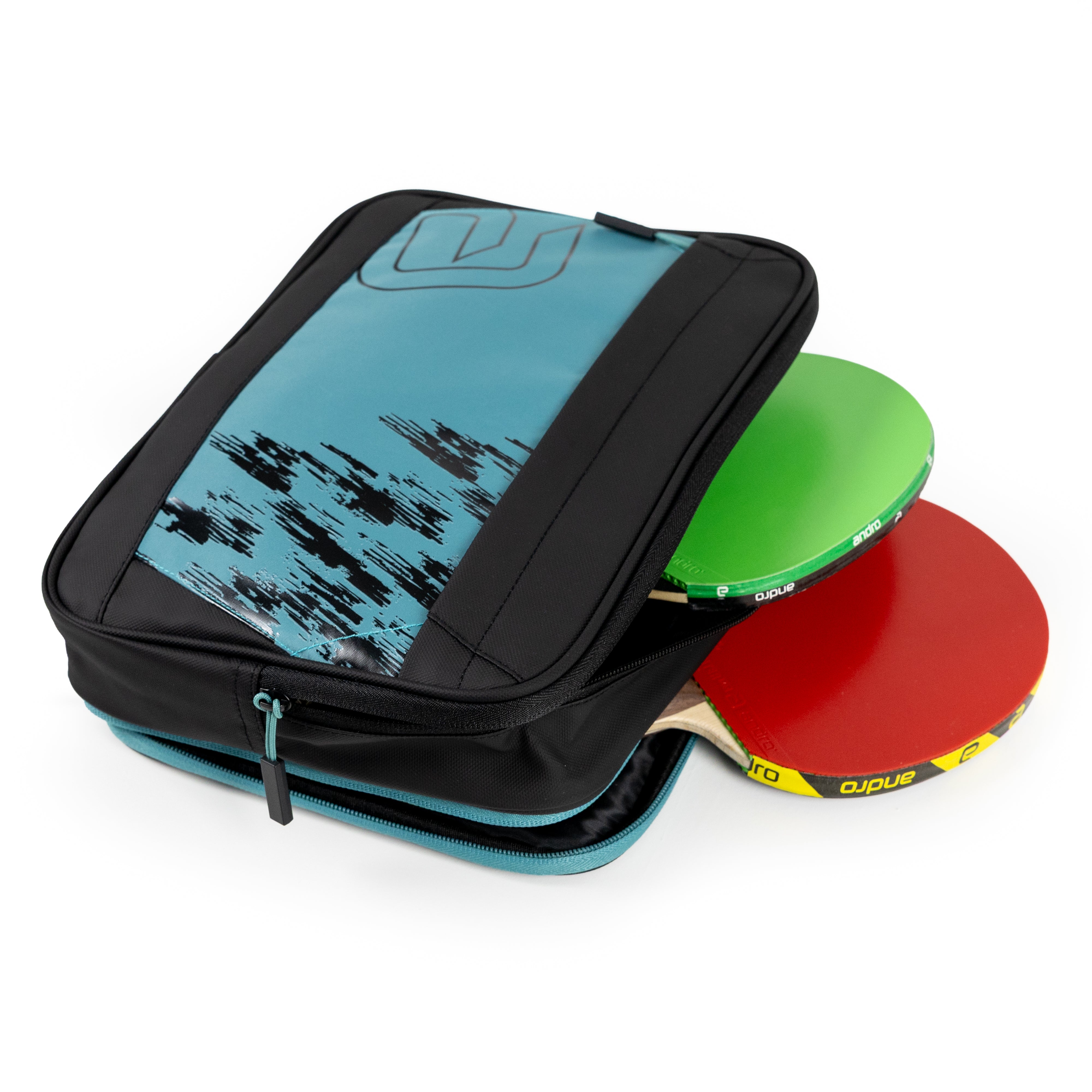 Andro double cover Taiva aqua green/black