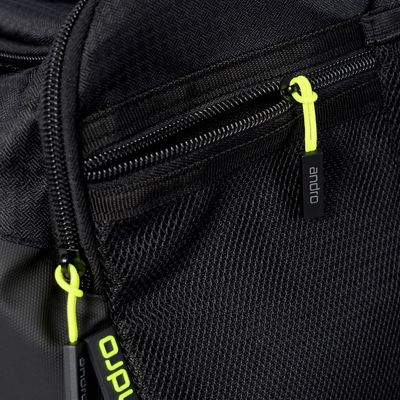 Andro Bag Moriva L black/neon yellow