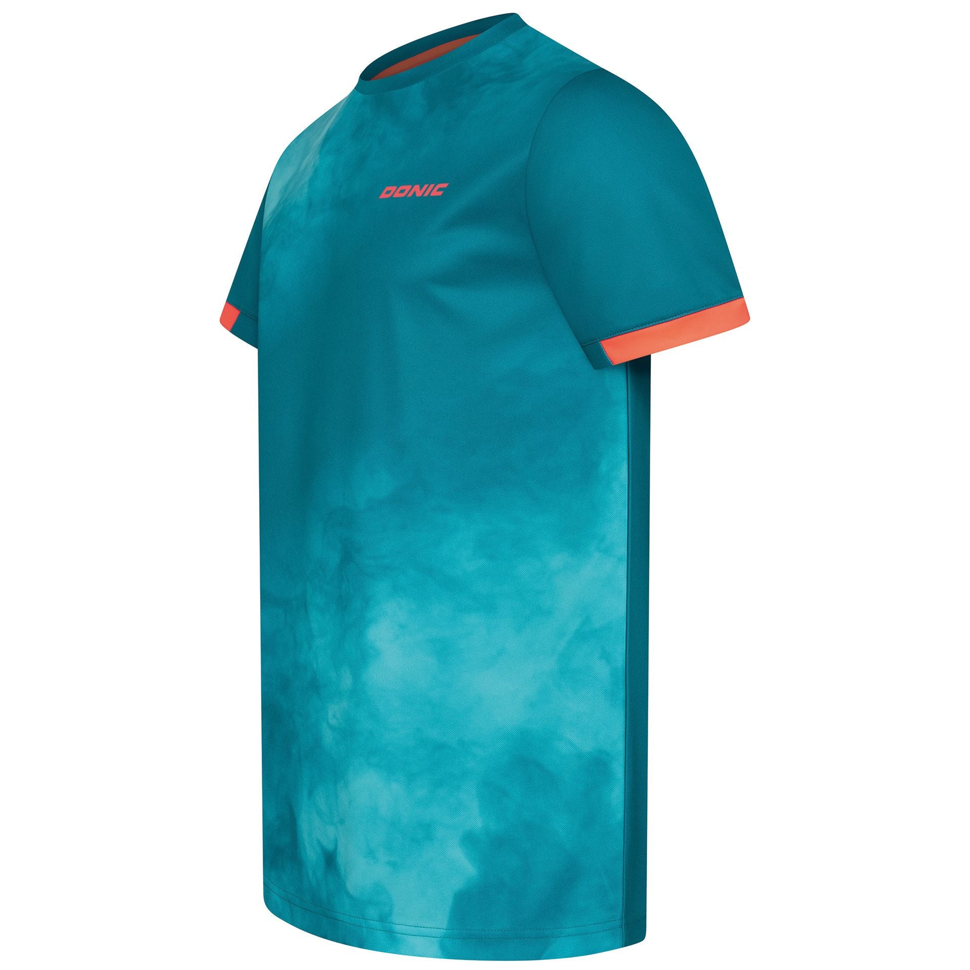 Donic t-shirt Axtion green/light blue/orange