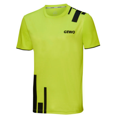 Gewo T-Shirt Bloques lime/zwart