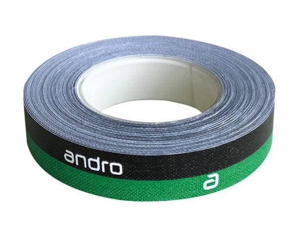 Andro Zijkantband Strpes 12mm 5m zwart/groen