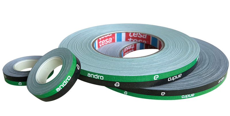 Andro Zijkantband Strpes 12mm 5m zwart/groen