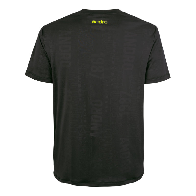 Andro Shirt Dexar noir/jaune
