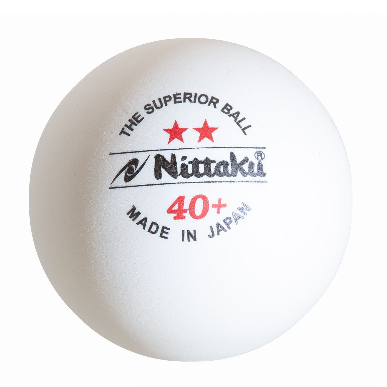 Nittaku Two Star 40+ white (3)
