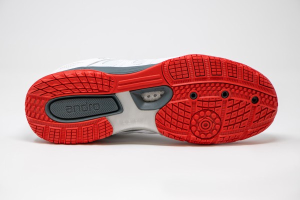 Andro schoenen Shuffle Step 2 wit/rood