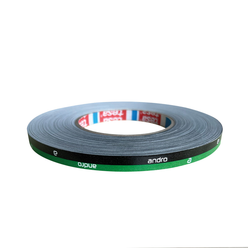 Andro Edge Tape Stripes 12mm 50m noir/vert