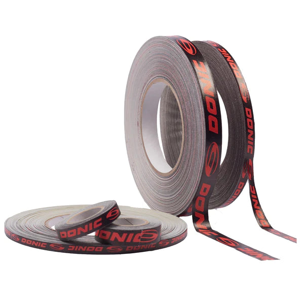 Donic Edge Protection Tape 6mm-10 mtr.noir/rouge                                                                                   6mm-10 mètres. noir rouge